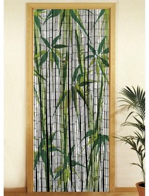 Perdea de ușă din bambus verde 200x90 cm Bamboo - Maximex