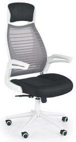 Scaun de birou Franklin, negru/alb