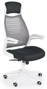 Scaun de birou Franklin, negru/alb