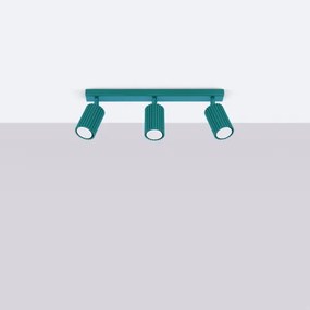 Brilagi - Spot CRESTO 3xGU10/10W/230V turcoaz