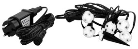 Lanț LED decorativ de exterior SPINETOLI 6xLED IP65 Eglo 900117