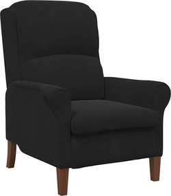 vidaXL fotoliu Negru 76 x 94 x 102 cm Catifea