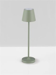 Veioza/Lampa de masa LED portabila exterior IP54 PETIT verde