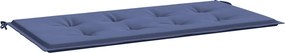 vidaXL Pernă bancă de grădină, bleumarin, 100x50x4 cm, textil Oxford