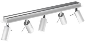 Spot PRESTON 5xGU10/40W/230V alb/crom