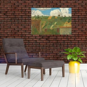 Tablou - Edouard Vuillard, Landscape of the Ile de France, reproducere (90x60 cm)