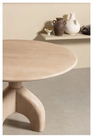 Masă de dining rotundă din lemn de mango ø 120 cm Smooth – BePureHome