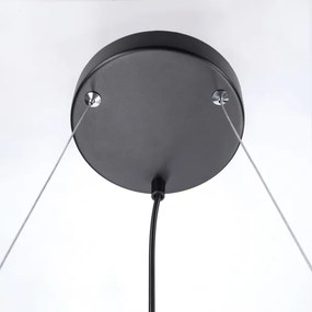 BRILAGI - Lustru suspendat cu cablu SELE 6xGU10/30W/230V negru