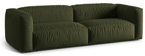 Canapea modulară verde 240 cm Martina – Micadoni Home