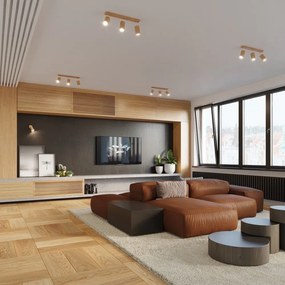 Spot în culoare naturală ø 6 cm Ludwik – Sollux