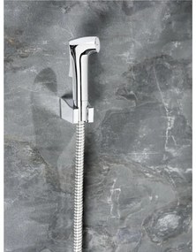 WENKO 23999100 - Set pentru bideu Sistem de economisire a apei 12x7 cm, crom lucios/argintiu