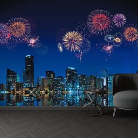 Fototapet - Focuri de artificii în Miami (147x102 cm)