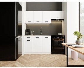 Bucătărie ARLEN 180 cm, albă