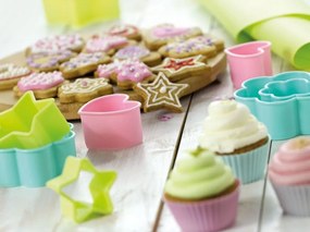 Set 5 buc forme fursecuri model stele, Sweet