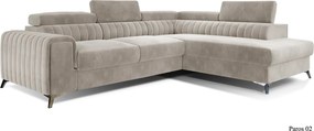 Colțar lemn masiv Extensibil Lisbon 275x205cm Ladă Depozitare Personalizabil