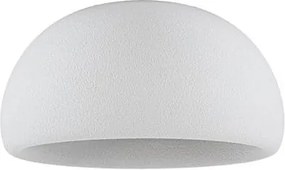 Lustra aplicata tavan cu textura granulata Davo 50cm, gri piatra