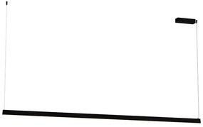 Lustra LED, Design Liniar, 42W 3000K SANDY BLACK, ZB-2558