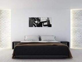 Tablou - Cladiri de sticlă (120x50 cm)