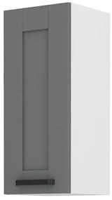 Dulap superior de bucătărie Lucid 30 G 72 1F (dustgrey + alb). 1045547