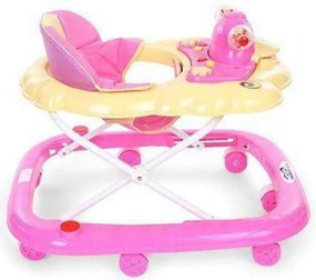 Premergator reglabil in 3 trepte NOVOKIDS™ Duckey, cu melodii, Ratusca, Pliabil, Roz