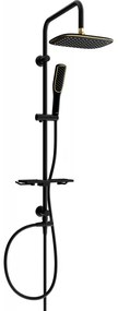 Mexen T49 coloană de duș, negru/auriu - 798494993-75