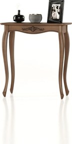 Măsuță lemn masiv de Toaletă Seraphia, 72,5 × 39 × 79 cm - Vanilla