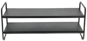 Pantofar negru din oțel 33x33x80 cm A-Shoe – Zone