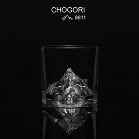 Set pahare pentru whisky LIITON L60300, Cristal, 250 ml, 2 buc, Fund 3D, Transparent