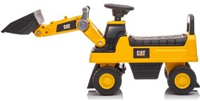 Încărcător frontal fără pedale pentru copii CAT galben/negru