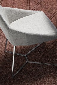 Scaun tapitat design italian Ike AC-F3209