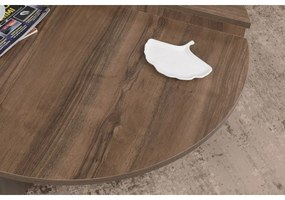 Măsuță de conferință Podium Walnut