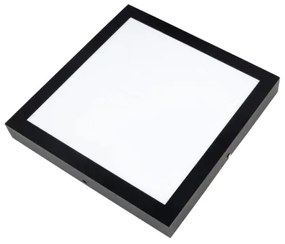 Plafonieră LED pentru baie Brilagi FRAME LED/24W/230V 3000/4000/6000K IP44 negru