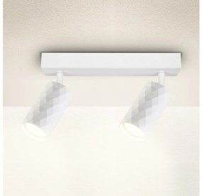 Brilagi - Spot dublu SELE DIAMANT 2xGU10/30W/230V alb
