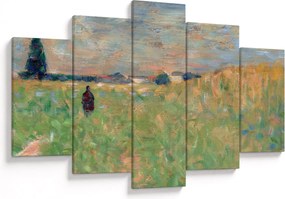 Tablou - Georges Seurat, A Summer Landscape, reproducere (150x105 cm)