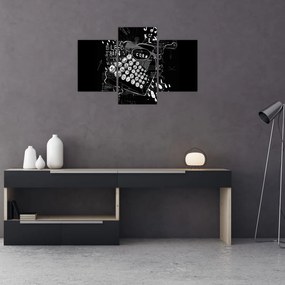 Tablou - Desen în stilul lui Banksy (90x60 cm)