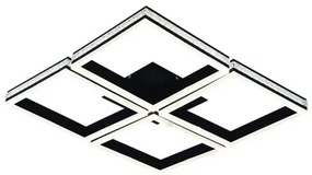 Lustră LED aplicată dimabilă, 215W, 230V, 3000-6500K + telecomandă