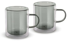 Lamart LT9121 Set din 2 piese de pahare Tea Vaso,350 ml, negru