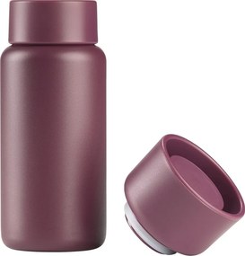 Cană termos burgundy din oțel inoxidabil 400 ml Singles – Zone