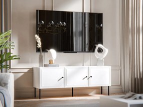 Dulap TV Bas 150 3D (Alb + Negru) . Promo -17%. 1106191