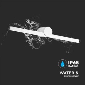 Aplica LED pentru oglindă de baie LED/10W/230V 3000K IP65 alb