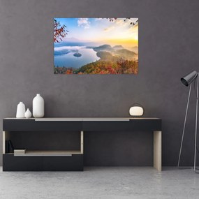 Tablou - Lacul Bled (90x60 cm)