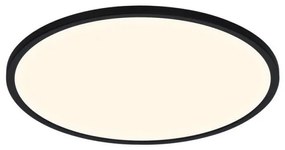 Plafoniera LED design silm IP54 Oja 42 baie negru 3000-4000K 2015116103 NL
