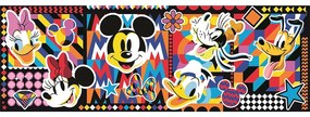Disney Mickey Pop Art Puzzle panoramic Compact 1000 de piese Clementoni