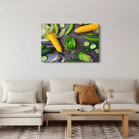 Tablou cu legume (90x60 cm)
