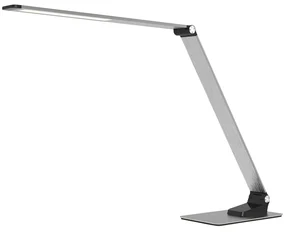 Lampă de masă cu LED reglabilă, argintie