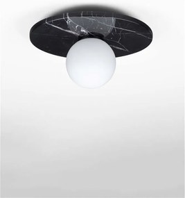 Plafoniera stil minimalist IDOR negru/opal