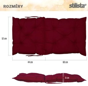 STILISTA pernă pentru scaune joase, 2 buc, crem