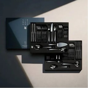 Tacâmuri argintii din oțel inoxidabil 66 buc. Sentic – WMF