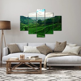 Tablou Plantații de ceai - Malaezia (150x105 cm)