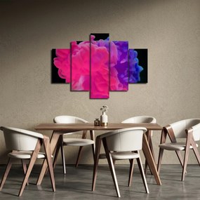 Tablou cu fum colorat (150x105 cm)